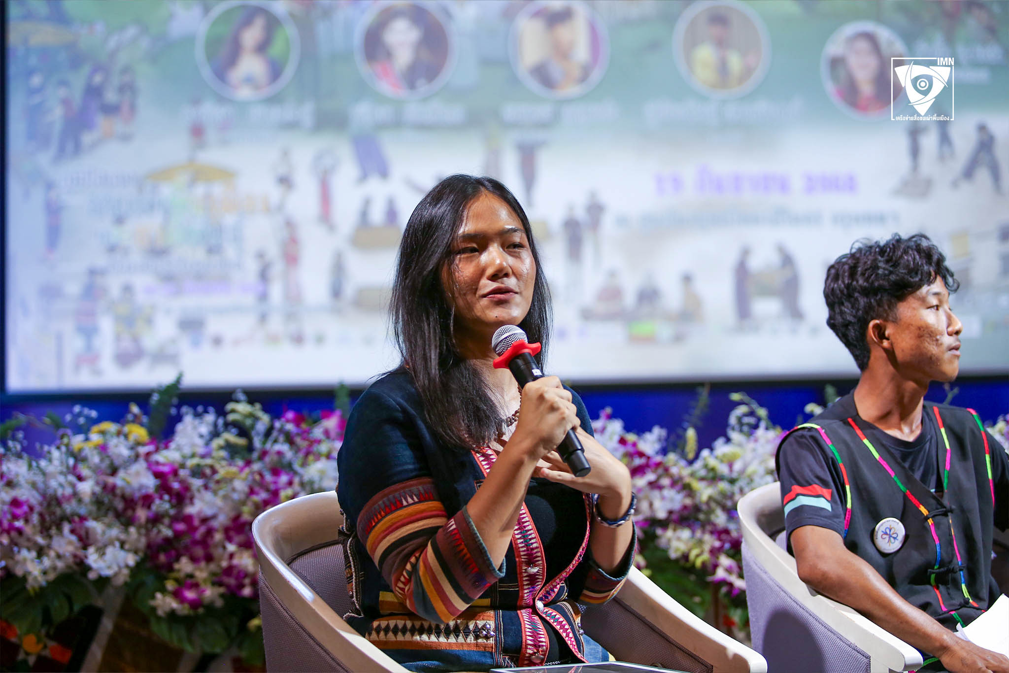 มาริสา ยาแปงกู่ เยาวชนชนเผ่าพื้นเมืองจากกลุ่มชาติพันธุ์อ่าข่า จากจังหวัดเชียงราย ภาพ: IMN-เครือข่ายสื่อชนเผ่าพื้นเมือง